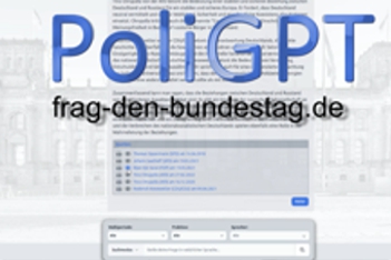 PoliGPT - der Chatbot für politische Klarheit
